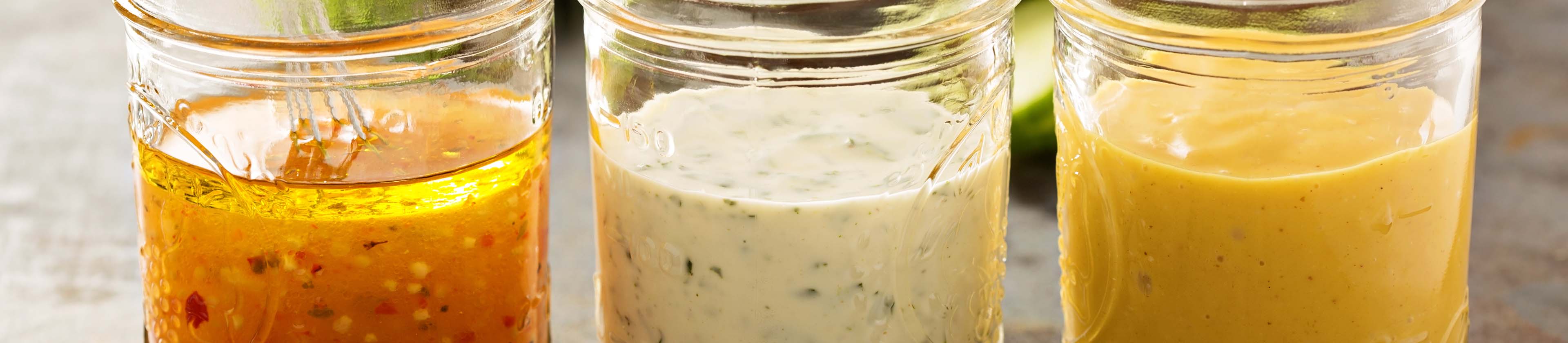 Sauzen, dressings en vinaigrettes