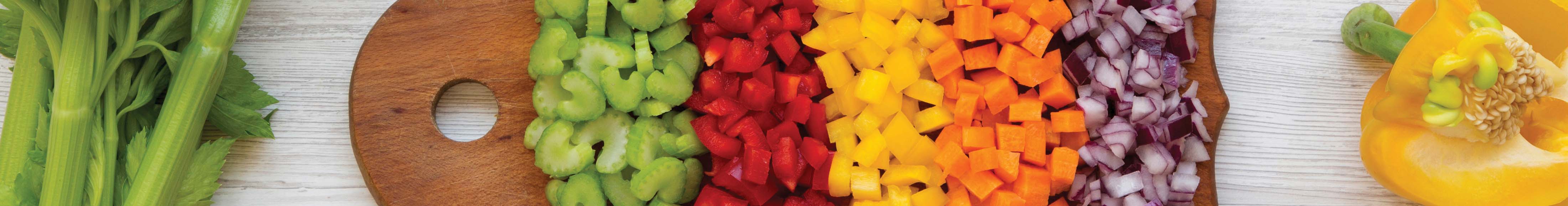 Gesneden groente