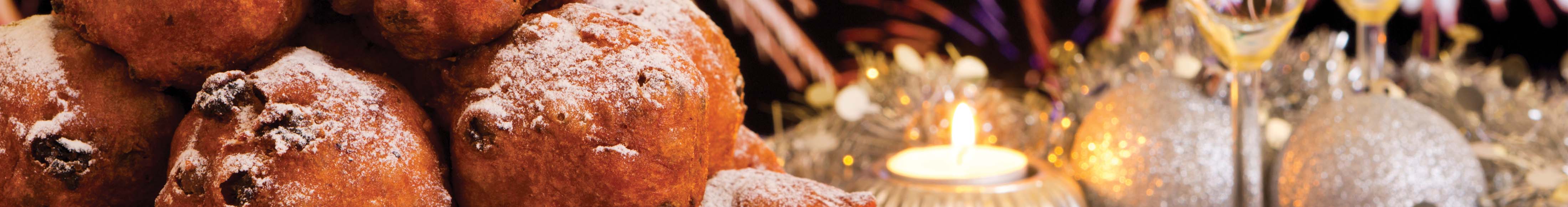 Oliebollen en appelflappen