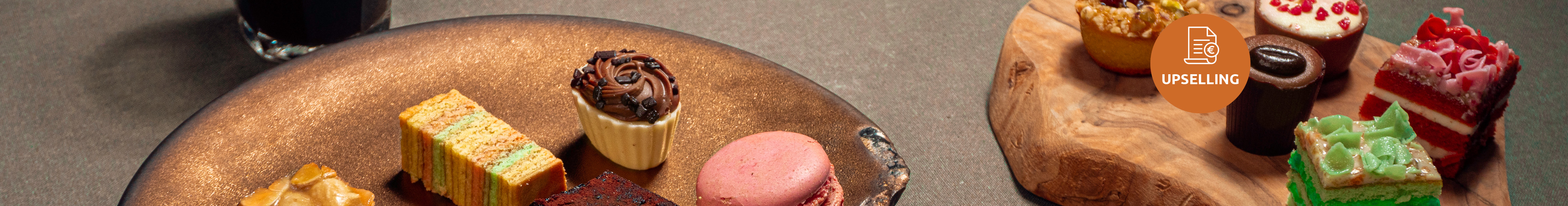 Barista café met friandises