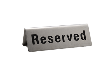 Tafelstandaards- & nummers