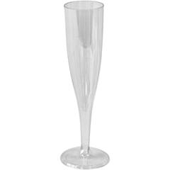 Champagne Flute Plastic 100 Ml. 100 St.