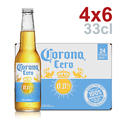 Corona Mexican Bier Cero 0.0 4x6x33 Cl.