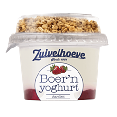 Zuivelboerderij Boer'N Yoghurt Aardbei+Muesli Cu