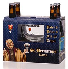 St. Bernardus Gv + Glas 6x4x33 Cl.