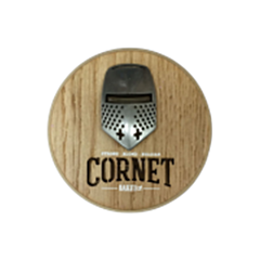 Cornet Tap Lens Fisheye 69mm Hout 1 St.