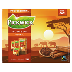 Pickwick Rooibos Thee Professional Ft 25x1,5gr