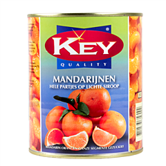 Mandarijn Partjes Op Siroop