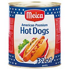 Meica Amer.Premium Hotdogs 50gr