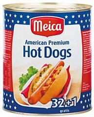 Amer.Premium Hotdogs 50gr