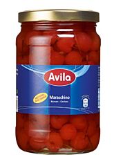 Maraschino Kersen Met Steel