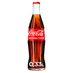 Coca Cola Horeca Fles Groot Glas 33 CL