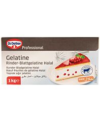 Oetker Runder Bladgelatine Halal