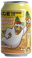 Uiltje Pineapple Weizen Piewee Blik 12x33 Cl. St.