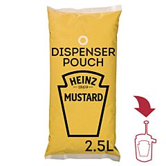 Heinz Hnz Sauce-O-Mat Mosterd 2,5lt
