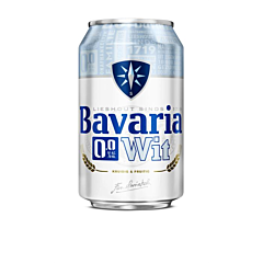 Bavaria 0.0% Wit Blik Sixpack 33 CL
