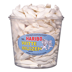 Haribo Witte Muizen Schuim 150st