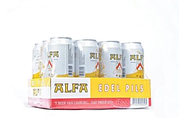 Alfa Pilsener Blik 12x50 Cl. St.