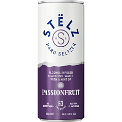 Stelz Hard Seltzer Passionfruit 25 CL
