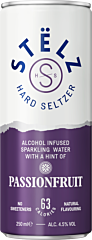 Stelz Hard Seltzer Passionfruit Blik 12x25 Cl.