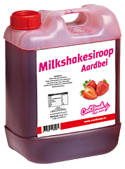 Milkshakesiroop Aardbei