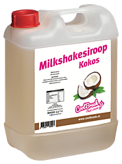 Milkshakesiroop Kokos
