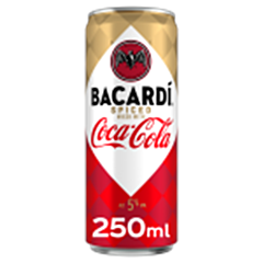 Coca Cola Bacardi Spiced 25 CL