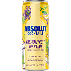 Absolut Passionfruit Martini Rtd St 12x25 Cl. 25 CL