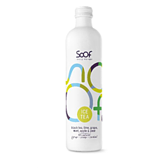 Soof Ice Tea Lim Munt Druif Appel&Peer 34 CL