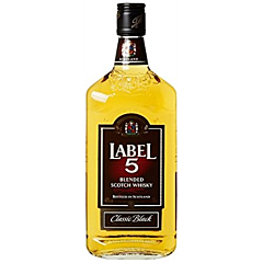 Label 5 Whisky 150 Cl.