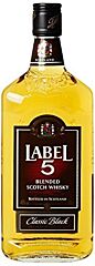 Label 5 Whisky 150 Cl.