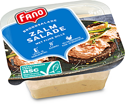 Zalmsalade 50gr Asc