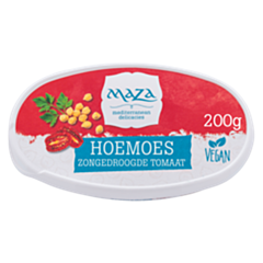 Maza Hoemoes Zong.Tomaat 200g Vgn