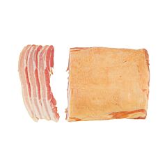 Het Rijcke Gilde Ontbijtspek Gerookt (Plat) Pkg