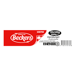 Beckers Hamburger Prof. 100gr