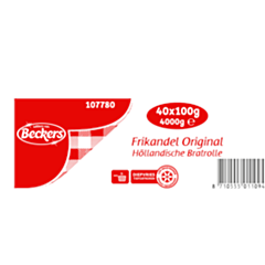 Beckers Frikandel Original 100gr