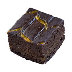 Dero Foods Dero Orange Brownie Vgn/Glv 115gr
