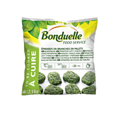 Bonduelle Bond.Bladspinazie Portie 125gr Zk