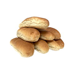 Gourmet Hotdog Roll 18cm 70gr Vgn
