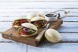 Buns Gekleurd Wit 40gr
