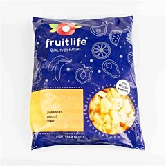 Fruit life Ananas Stukjes 2,5kg