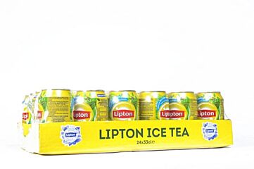 Lipton Ice Tea Lemon No Bubbles Blik 24x33cl.