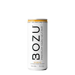 Bozu Hard Seltzer Mango Blik 12x25 Cl. St. 25 CL