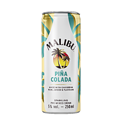 Malibu Pina Colada Blik 12x25 Cl. 25 CL