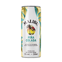 Malibu Pina Colada Blik 12x25 Cl. 25 CL