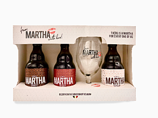 Martha Gv Box + Glas 6x3x33 Cl.