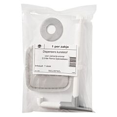 Dispenser 2,5lt Kunststof
