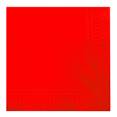 VHC Servet Rood 2-Lgs 33x33
