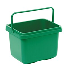 Taski Emmer Vierkant Groen 7lt