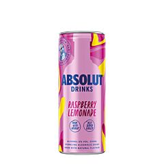 Absolut Raspberry Lemon Rtd St 12x25 Cl.